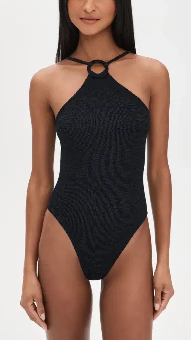 Hunza G Jasmine One Piece Black One Size | Thumbnail 5 Hunza G Jasmine One Piece Black One Size | Thumbnail 5