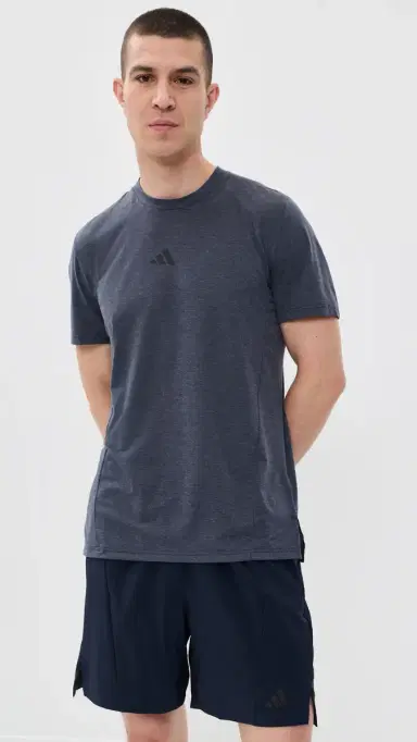 Adidas D4T Workout Tee Legend Ink L | Thumbnail 2 Adidas D4T Workout Tee Legend Ink L | Thumbnail 2