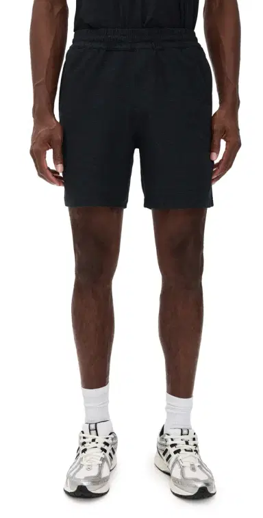 Beyond Yoga pacedye Unlimited Mens Shorts 6 Darkest Night | Thumbnail 1 Beyond Yoga pacedye Unlimited Mens Shorts 6 Darkest Night | Thumbnail 1