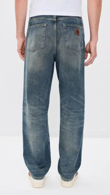 Carhartt WIP Aaron Jeans Blue (Worn Used Wash) | Thumbnail 3 Carhartt WIP Aaron Jeans Blue (Worn Used Wash) | Thumbnail 3