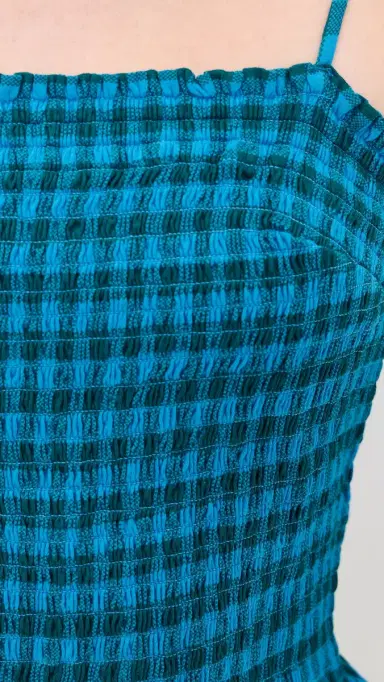 Free People Sundance Tank Top Teal Combo | Thumbnail 6 Free People Sundance Tank Top Teal Combo | Thumbnail 6
