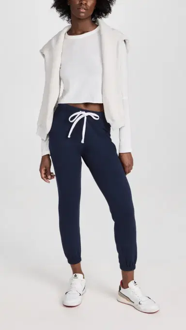 Splits59 Sonja Fleece Sweatpants Indigo | Thumbnail 5 Splits59 Sonja Fleece Sweatpants Indigo | Thumbnail 5