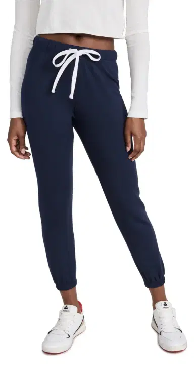 Splits59 Sonja Fleece Sweatpants Indigo | Thumbnail 1 Splits59 Sonja Fleece Sweatpants Indigo | Thumbnail 1