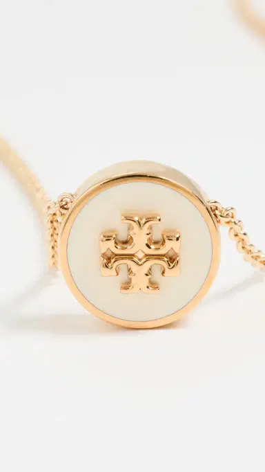 Tory Burch Icon Enamel Pendant Necklace | Thumbnail 5 Tory Burch Icon Enamel Pendant Necklace | Thumbnail 5