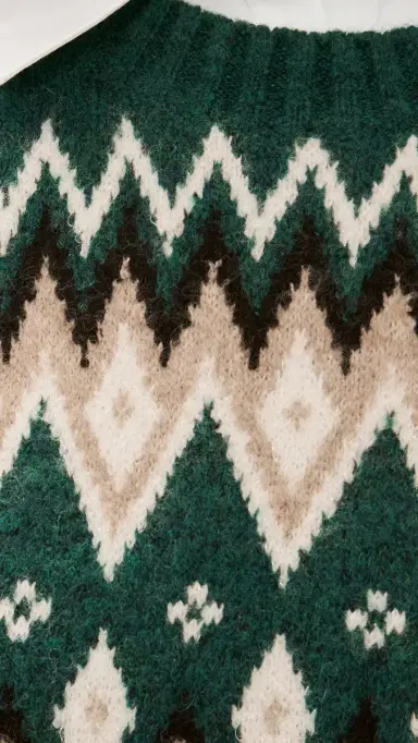 LE BOP Fair Isle Vest Everglade ulti | Thumbnail 6 LE BOP Fair Isle Vest Everglade ulti | Thumbnail 6