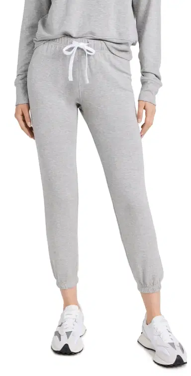 Splits59 onja Fleece Sweatpants Heather Grey | Thumbnail 1 Splits59 onja Fleece Sweatpants Heather Grey | Thumbnail 1
