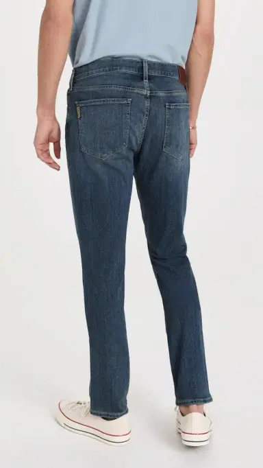 PAIGE Federal Transcend Slim Straight Jeans Birch | Thumbnail 3 PAIGE Federal Transcend Slim Straight Jeans Birch | Thumbnail 3