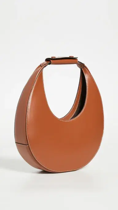 Staud Moon Tote Bag Tan One Size | Thumbnail 2 Staud Moon Tote Bag Tan One Size | Thumbnail 2
