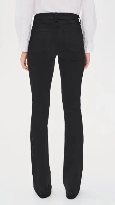 L'AGENCE Selma Sleek Baby Boot Jeans Noir | Thumbnail 3 L'AGENCE Selma Sleek Baby Boot Jeans Noir | Thumbnail 3