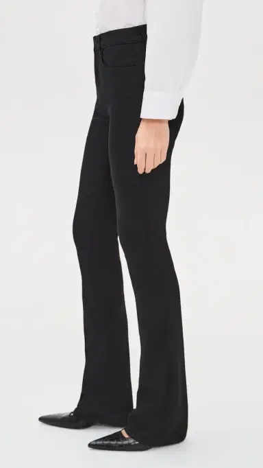 L'AGENCE Selma Sleek Baby Boot Jeans Noir | Thumbnail 4 L'AGENCE Selma Sleek Baby Boot Jeans Noir | Thumbnail 4