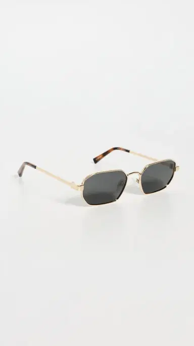 Le Specs Mythic Sunglasses Gold One Size | Thumbnail 4 Le Specs Mythic Sunglasses Gold One Size | Thumbnail 4
