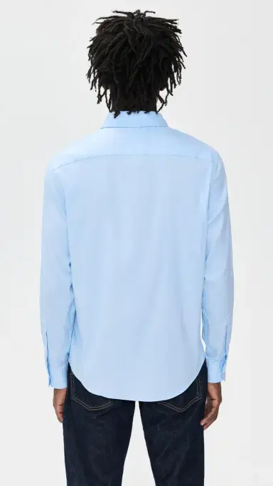 Faherty The Movement Shirt Azure ky | Thumbnail 3 Faherty The Movement Shirt Azure ky | Thumbnail 3