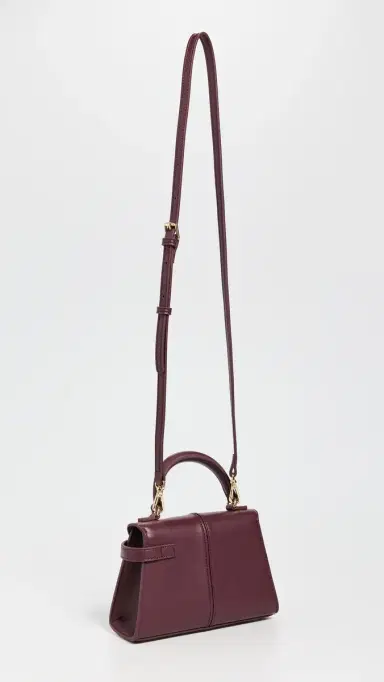 JW PEI Elise Top Handle Bag Deep Burgundy One Size | Thumbnail 4 JW PEI Elise Top Handle Bag Deep Burgundy One Size | Thumbnail 4