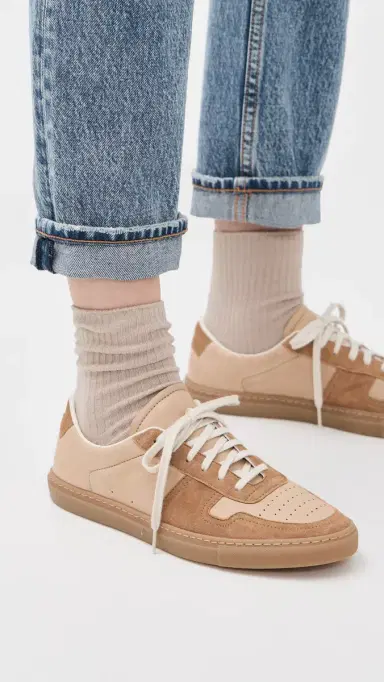 Common Projects Basketball Duo Sneakers Tan 41 | Thumbnail 3 Common Projects Basketball Duo Sneakers Tan 41 | Thumbnail 3
