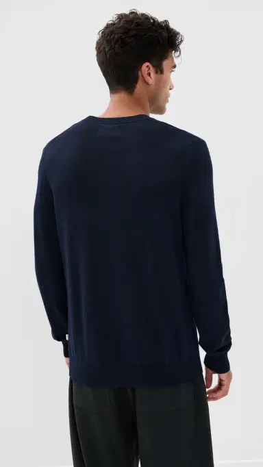 NN07 Ted oft Wool Sweater Navy Blue | Thumbnail 3 NN07 Ted oft Wool Sweater Navy Blue | Thumbnail 3