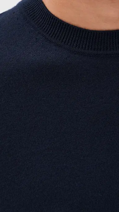 NN07 Ted oft Wool Sweater Navy Blue | Thumbnail 6 NN07 Ted oft Wool Sweater Navy Blue | Thumbnail 6
