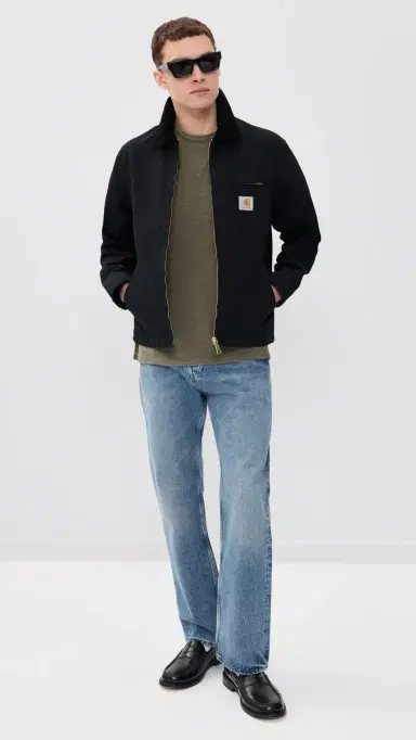 Alex Mill Slub Tee Olive Grey | Thumbnail 5 Alex Mill Slub Tee Olive Grey | Thumbnail 5
