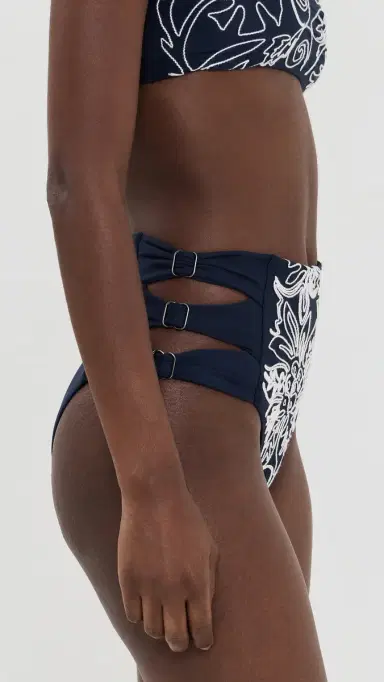 Agua Bendita Willa Batik Embroidered Bikini Bottoms ulticolor | Thumbnail 4 Agua Bendita Willa Batik Embroidered Bikini Bottoms ulticolor | Thumbnail 4