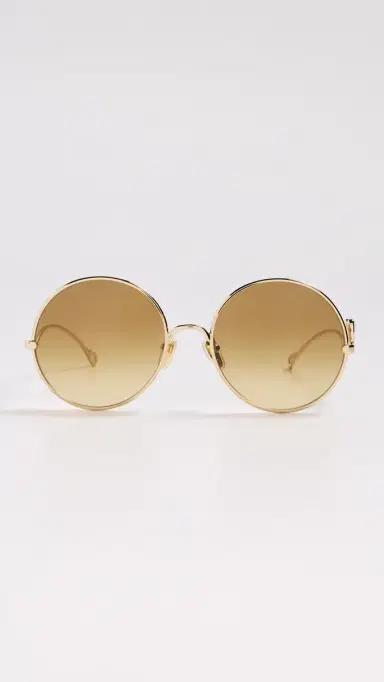 Chloé Iconic Sunglasses Gold-Gold-Brown One Size | Thumbnail 2 Chloé Iconic Sunglasses Gold-Gold-Brown One Size | Thumbnail 2