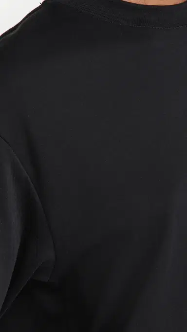 Vince Wide Sleeve Crop Tee Black | Thumbnail 6 Vince Wide Sleeve Crop Tee Black | Thumbnail 6