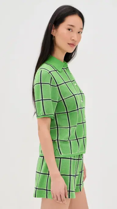 Guest In Residence Picnic Plaid Shirt Match Point Combo M | Thumbnail 4 Guest In Residence Picnic Plaid Shirt Match Point Combo M | Thumbnail 4