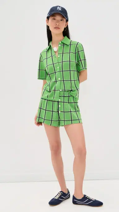 Guest In Residence Picnic Plaid Shirt Match Point Combo M | Thumbnail 5 Guest In Residence Picnic Plaid Shirt Match Point Combo M | Thumbnail 5