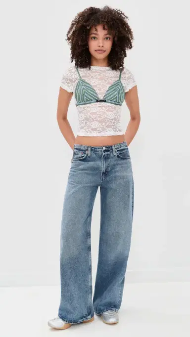 ALICE + OLIVIA Tess ace Tee Off White | Thumbnail 5 ALICE + OLIVIA Tess ace Tee Off White | Thumbnail 5
