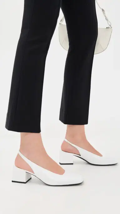 Courrèges Heritage Vinyl Slingbacks Heritage White 36 | Thumbnail 3 Courrèges Heritage Vinyl Slingbacks Heritage White 36 | Thumbnail 3