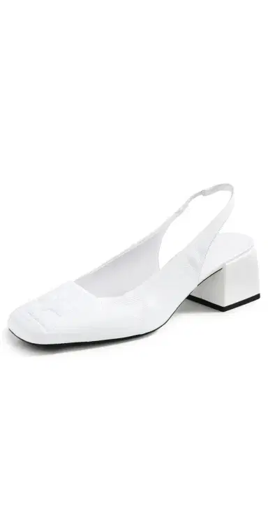Courrèges Heritage Vinyl Slingbacks Heritage White 36 | Thumbnail 1 Courrèges Heritage Vinyl Slingbacks Heritage White 36 | Thumbnail 1