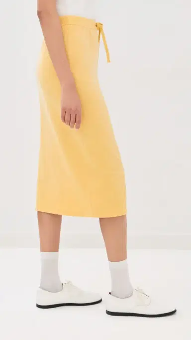 Acne Studios Midi Skirt Warm Yellow | Thumbnail 5 Acne Studios Midi Skirt Warm Yellow | Thumbnail 5