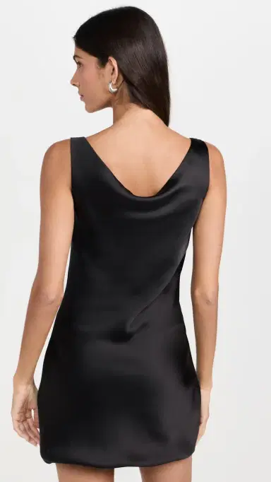 Norma Kamali aria Mini Dress Black | Thumbnail 3 Norma Kamali aria Mini Dress Black | Thumbnail 3
