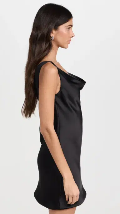 Norma Kamali aria Mini Dress Black | Thumbnail 4 Norma Kamali aria Mini Dress Black | Thumbnail 4