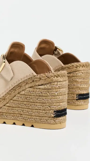 Stella McCartney Gaia Alter Suede Clogs Desert | Thumbnail 4 Stella McCartney Gaia Alter Suede Clogs Desert | Thumbnail 4