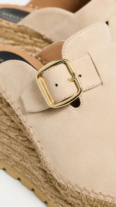 Stella McCartney Gaia Alter Suede Clogs Desert | Thumbnail 6 Stella McCartney Gaia Alter Suede Clogs Desert | Thumbnail 6
