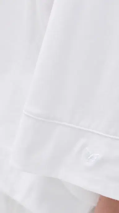 Petite Plume Pima Olivia Short et White | Thumbnail 6 Petite Plume Pima Olivia Short et White | Thumbnail 6