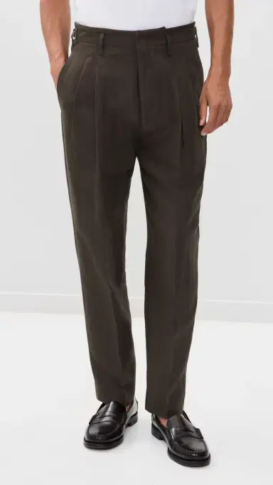 Madewell Cotton Linen Twill Trousers Dark Brown | Thumbnail 3 Madewell Cotton Linen Twill Trousers Dark Brown | Thumbnail 3