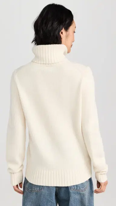 Polo Ralph Lauren Long Sleeve Turtleneck Pullover Authentic Cream | Thumbnail 3 Polo Ralph Lauren Long Sleeve Turtleneck Pullover Authentic Cream | Thumbnail 3