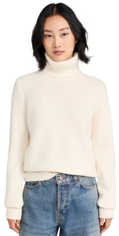 Polo Ralph Lauren Long Sleeve Turtleneck Pullover Authentic Cream | Thumbnail 1 Polo Ralph Lauren Long Sleeve Turtleneck Pullover Authentic Cream | Thumbnail 1
