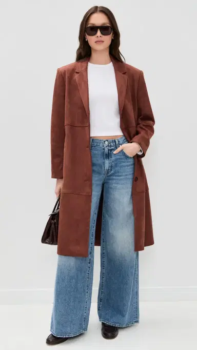 LE BOP Maisie Faux Suede Jacket | Thumbnail 5 LE BOP Maisie Faux Suede Jacket | Thumbnail 5