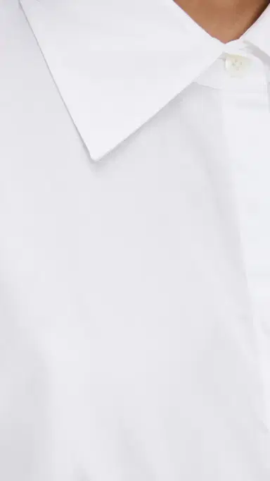 Tibi Shirting Gabe Oversized Shirt White | Thumbnail 6 Tibi Shirting Gabe Oversized Shirt White | Thumbnail 6