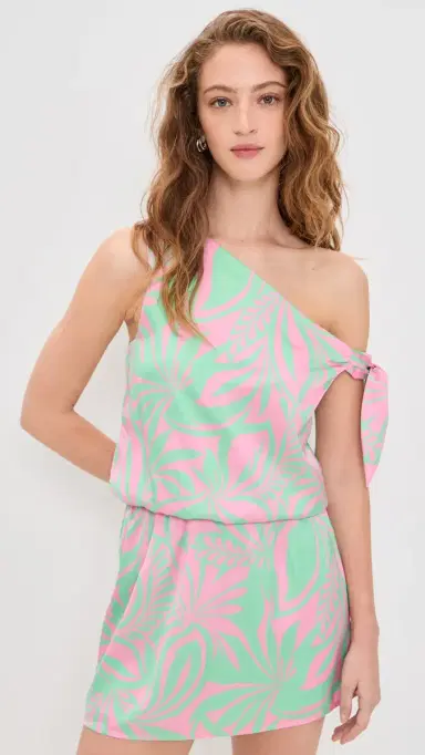 Seven Wonders irra One Shoulder Mini Dress Emery Pink/int | Thumbnail 2 Seven Wonders irra One Shoulder Mini Dress Emery Pink/int | Thumbnail 2