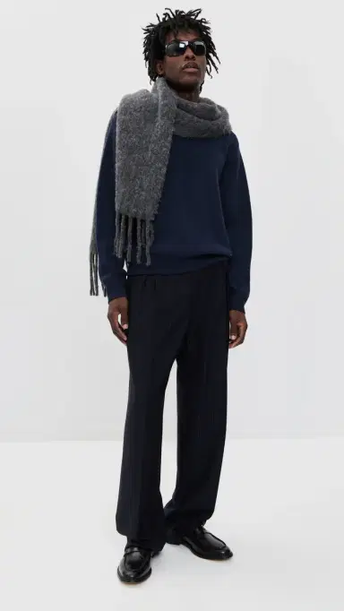 SIMKHAI Vaughn Crew Neck Sweater idnight | Thumbnail 5 SIMKHAI Vaughn Crew Neck Sweater idnight | Thumbnail 5