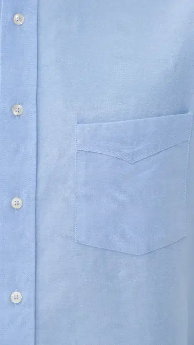 OFFICINE GÉNÉRALE New Oxford Button Down hirt Light Blue | Thumbnail 6 OFFICINE GÉNÉRALE New Oxford Button Down hirt Light Blue | Thumbnail 6