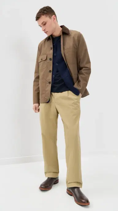 UNIVERSAL WORKS Duke Pleater Trousers Sand 32 | Thumbnail 5 UNIVERSAL WORKS Duke Pleater Trousers Sand 32 | Thumbnail 5