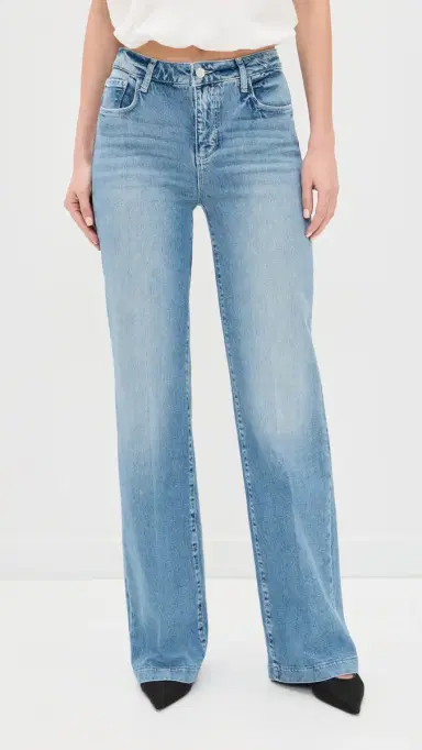 L'Agence Clayton Wide Leg Jeans | Thumbnail 2 L'Agence Clayton Wide Leg Jeans | Thumbnail 2