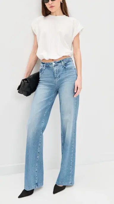 L'Agence Clayton Wide Leg Jeans Calabasas 27 | Thumbnail 5 L'Agence Clayton Wide Leg Jeans Calabasas 27 | Thumbnail 5