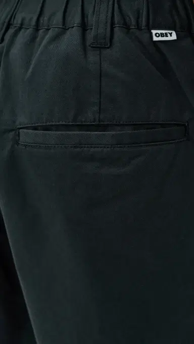 Obey Foster Shorts 8 Black | Thumbnail 6 Obey Foster Shorts 8 Black | Thumbnail 6