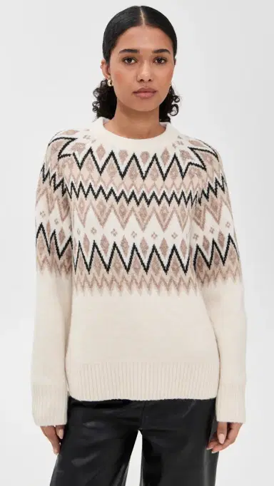 LE BOP Fair Isle Oversized Pullover ulti | Thumbnail 2 LE BOP Fair Isle Oversized Pullover ulti | Thumbnail 2