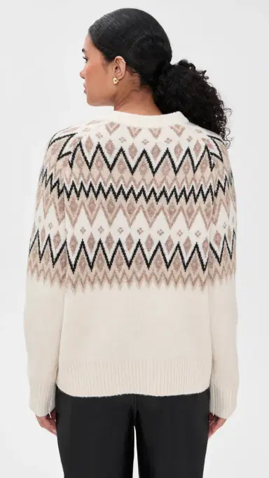 LE BOP Fair Isle Oversized Pullover ulti | Thumbnail 3 LE BOP Fair Isle Oversized Pullover ulti | Thumbnail 3