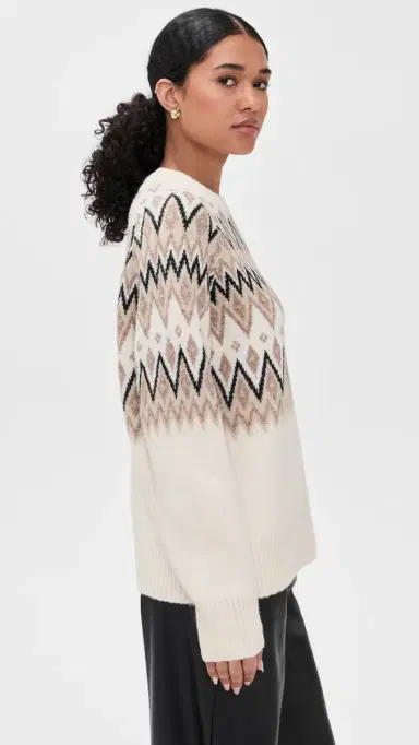 LE BOP Fair Isle Oversized Pullover ulti | Thumbnail 4 LE BOP Fair Isle Oversized Pullover ulti | Thumbnail 4